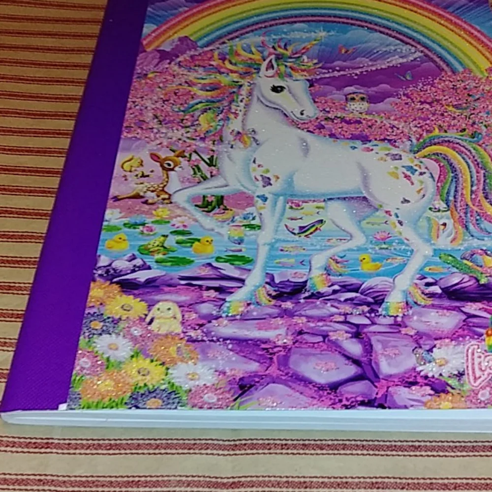 NEW Lisa Frank Composition Unicorn Notebook